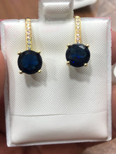 Load image into Gallery viewer, Aritos Plata con Baño
